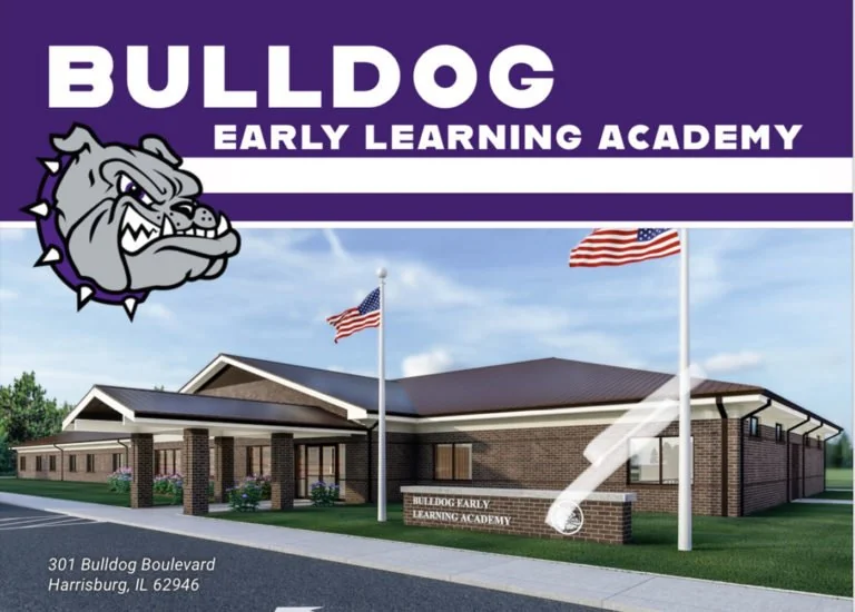 Bulldog Early Learning Academy — original project announcement and architectural rendering.